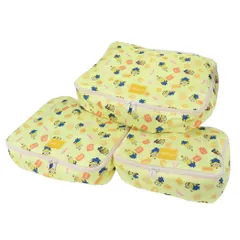 ミニオンズ 旅行ポーチ トラベルポーチ3点セット ポップラブバナナ ユニバーサル映画 丸眞 小物入れ 整理 収納 キャラクター グッズ 