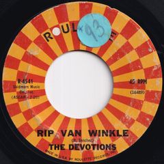 Devotions Rip Van Winkle / (I Love You) For Sentimental Reasons Roulette US R-4541 211859 R&B R&R レコード 7インチ 45