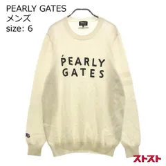 PEARLY GATES パーリーゲイツ カシミヤ ニットセーター ベージュ系 6 ［240001933566］