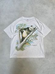 【Panda T-shirts】90’s　USA製　パンダ　アニマルTシャツ　シングルステッチ　ＸＬ