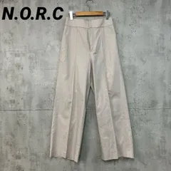 N.O.R.C ノーク ワンタックテーパードパンツ サイズ1　★ ■◇