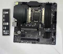 【動作確認済み】MSI Z490M-S01 LGA1200 Micro-ATX　マザーボード　I/O パネル付き