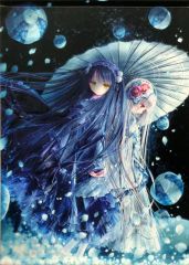 F3 狐の嫁入り 蛍 竹林 狐面 アクリル画 絵画 風景画 手描き - メルカリ