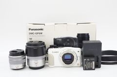 C061619)PanasoniC LUMIX GF6　ミラーレス一眼レフ　ダブルレンズキット