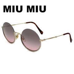 MIU MIU ミュウミュウ 0MU69US ZVN146 52 サングラス ノーズパッド レディース