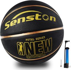 【在庫処】【セール中】【限定商品】【今がお買い時！】【早い者勝ち】Senston バスケットボール 3号5号6号7号、 屋内と屋外のバスケットボール，子供とティーンエイジャー バスケットボール競技トレーニング、ポンプ付き