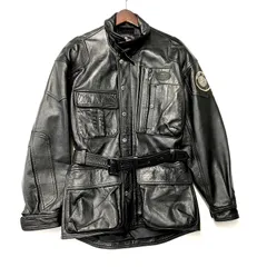 クシタニ ライダースジャケット 上下セットアップ 牛革 サイズL メンズ レザー K-0699 シープライドジャケット クシタニ｜KUSHITANI JAPAN