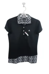 adidas(アディダス) 半袖ポロシャツ 黒 レディース M ゴルフ用品 2505-1005 中古