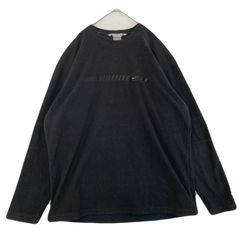 【海外規格L】古着　NIKE　フリース　プルオーバー　00s　刺繡ロゴ