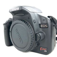 Canon キャノン EOS kiss X3 ダブルズームキット デジタル一眼レフカメラ レンズ2本セット 付属品あり 動作確認済み【OE-990】