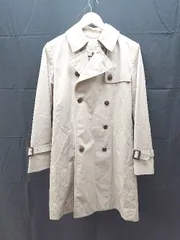 ◇ ◎ LES MUES 無地、ウエストベルト調節可能 長袖 トレンチコート サイズ11 ベージュ レディース E  【1301260024577】