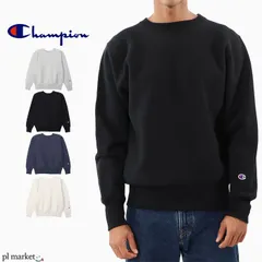 正規取扱店チャンピオン Champion トレーナー トップス スウェット リバースウィーブ(R) クルーネックスウェットシャツ メンズ レディース ユニセックス 春 秋 冬  M L XL C3-Y032 090 ブラック
