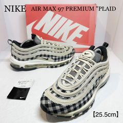 NIKE Airmax97/エアマックス97 チェック クリーム 箱付 25.5