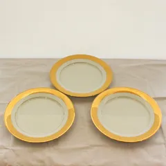 [KO]アシュフォード　3枚　大皿　食器　洋食器　プレート　ディナー 　未使用品　木箱付き　Ashford FINE PORCELAIN 9136 MAGNIFICENCEのサムネイル