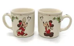 【中古】マグカップ・湯のみ ミッキー＆ミニー マグッカプセット(2個セット) 「ディズニー・クリスマス2022」 東京ディズニーリゾート限定
