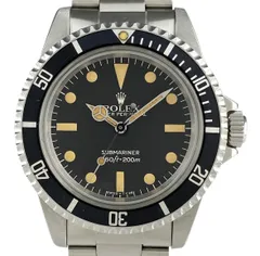 ロレックス ROLEX サブマリーナ ノンデイト フチなし 5513 腕時計 SS 自動巻き ブラック メンズ 【中古】のサムネイル