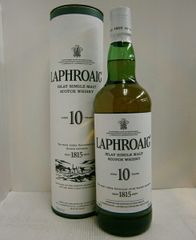 レ*オ様 肩ラベル付きラフロイグ10年750ml 43% サントリーアライド時代