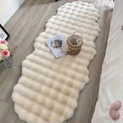 4色】ラグマット ふわふわ ロング 60×160cm 韓国風 - メルカリ