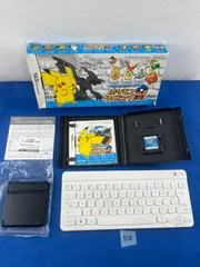 ◇710【通電動作OK 箱付き完品】バトル＆ゲット! 　ポケモンタイピングDS ニンテンドーDS ソフト ワイヤレスキーボード DSコンパクトスタンド 取扱い説明書