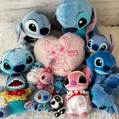 ディズニー　スティッチ　エンジェル　リロイ　ぬいぐるみ　まとめ売り　大量 スティッチ エンジェル リロイ ぬいぐるみ19体セット まとめ売り 大量