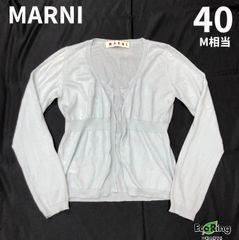 MARNI マルニ ボタンレスカーディン カシミヤ100％ サイズ40 M相当 ペールブルー レディース トップス ラップカーディガン  【送料無料】 MSID403