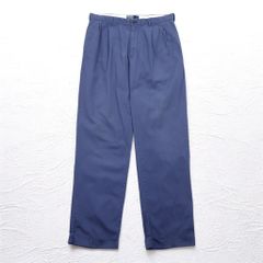 stussy シャネルロゴ メキシカンパーカー L ブルー ストライプ