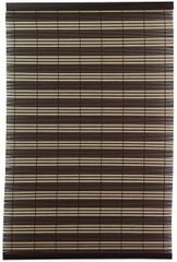 【新着商品】市松 88×180 PP ダークブラウン すだれ 51813 三宅製廉