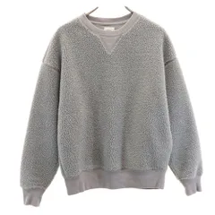 GAP ギャップ 長袖 ボア トレーナー XS グレー 裏起毛 メンズ 古着