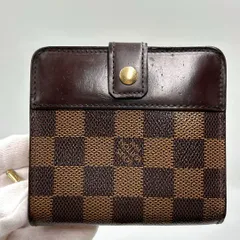 ❣️ルイヴィトン❣️ダミエ•コンパクトジップ二つ折り財布【美品】