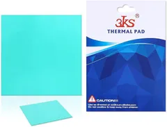 3KS 12.8 W/mk サーマルパッド 10x10x1mm 厚さヒートシンク 両面 熱伝導シート SSD CPU LED PS4 ノートパソコン用 冷却 IC チップ用 シリコンシート 冷却チップ 熱制御 断熱(ブルー)