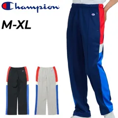 チャンピオン ロングパンツ メンズ Champion トラックパンツ テーパード ストレートパンツ ボトムス ジャージパンツ ジャージー スポーツスタイル アメカジ メンズウェア 長ズボン ずぼん 服/C3-B210