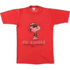 古着 70年代 アルテックス スヌーピー デンバーブロンコス キャラクタープリントTシャツ USA製 レディースS相当 ヴィンテージ /eaa558031 70-80年代 Artex アメリカ製 スヌーピー デンバーブロンコス T