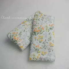モザイクフラワー　ふわふわよだれカバー　エルゴタイプ　抱っこ紐用