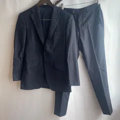 【美品】ポールスミス　裏地　地図　デザイン有　ウール　スーツ　セットアップ　S  ネイビー　itravel LANIFICIO CERRUTI PRESTIGE 高級生地　シャドーストライプ