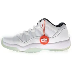 NIKE (ナイキ) GS AIR JORDAN 11 LOW LEGEND BLUE エアジョーダン11 レジェンドブルー ローカットスニーカー US5Y/23.5cm ホワイト/ブルー 528896-117 レディース