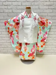 3歳用 被布セット七五三【23092004-1】 3歳 着物 三歳 女の子 着物セット 被布セット