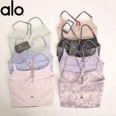 Alo Yoga トレーニング ウェア ブラ レディース ブラジャー 防振 ヨガ スポーツ レディース