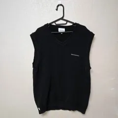 thisisneverthat ネバザ　セーター　ニット　黒　ブラック セール】Cable Knit Zip Polo（ニット/セーター