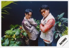 【中古】生写真(ジャニーズ) SixTONES/田中樹・森本慎太郎/横型・膝上/アルバム「声」MV＆ジャケ写オフショット/公式生写真