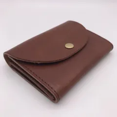 ⭐︎新春セール⭐︎  栃木レザー　ミニウォレット•財布　日本製　ダークブラウン