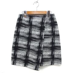 【美品】センソユニコ 慈雨ジウ 変形ボトムス ワイドパンツ ブラック 40 未使用】慈雨/ストレッチリネン変形ワイドパンツ/ブラック/40号