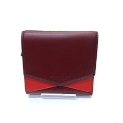 ボッテガ・ヴェネタ　コンチネンタルウォレット　バイカラー　3つ折り財布　レディース　美品