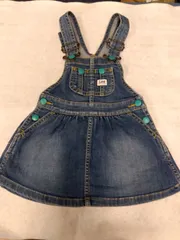M9　Lee子供服　95サイズ　LEE＆エックスガールコラボ　デニムジャンパースカート　ワンピース