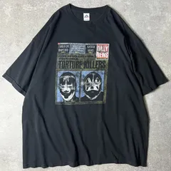 00s Insane Clown Posse デイリー ニュース プリント 半袖 Tシャツ 4XL / 00年代 オールド インセインクラウンポッシー DAILY NEWS