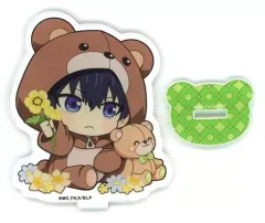 【中古】アクリルスタンド・アクリルパネル 潔世一 「ブルーロック×CHARACHA in FavoteriA トレーディングアクリルスタンド フラワーベアver.」