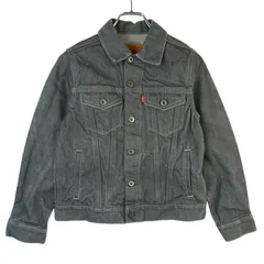 リーバイスLevi'sデニムジャケットGジャントラッカージャケット灰色グレー赤タブY2Kヴィンテージvintage40319