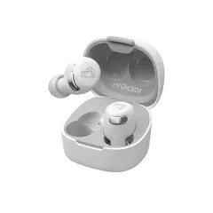 【特価商品】JVCケンウッド Victor HA-A30T2-W ワイヤレスイヤホン Bluetooth Ver.5.3 ノイズキャンセリング アプリ対応 マルチポイント 合計27時間再生 マイク付き 小型 軽量 外音取り込み 防水 ホワイトのサムネイル