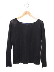 ルネ 6312170 カーディガン 36 ブラック ウール ミディアム  