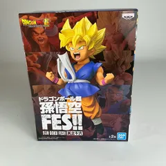 ドラゴンボール超 孫悟空FES!! 其之十六 A.超サイヤ人孫悟空 少年 バンプレスト バンダイ 新品未開封品 非売品フィギュア プライズ正規品のサムネイル