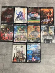 E3b PlayStation2 プレステ2 ソフト 10本 まとめ 三国志 バイオハザードフロントミッション など 動作未確認 現状品